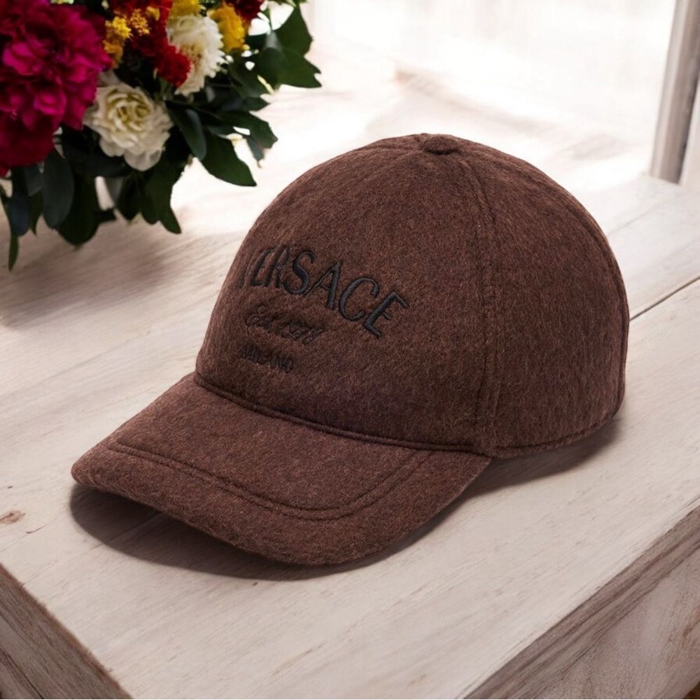 NWT Versace Wool Baseball Cap (7.5)